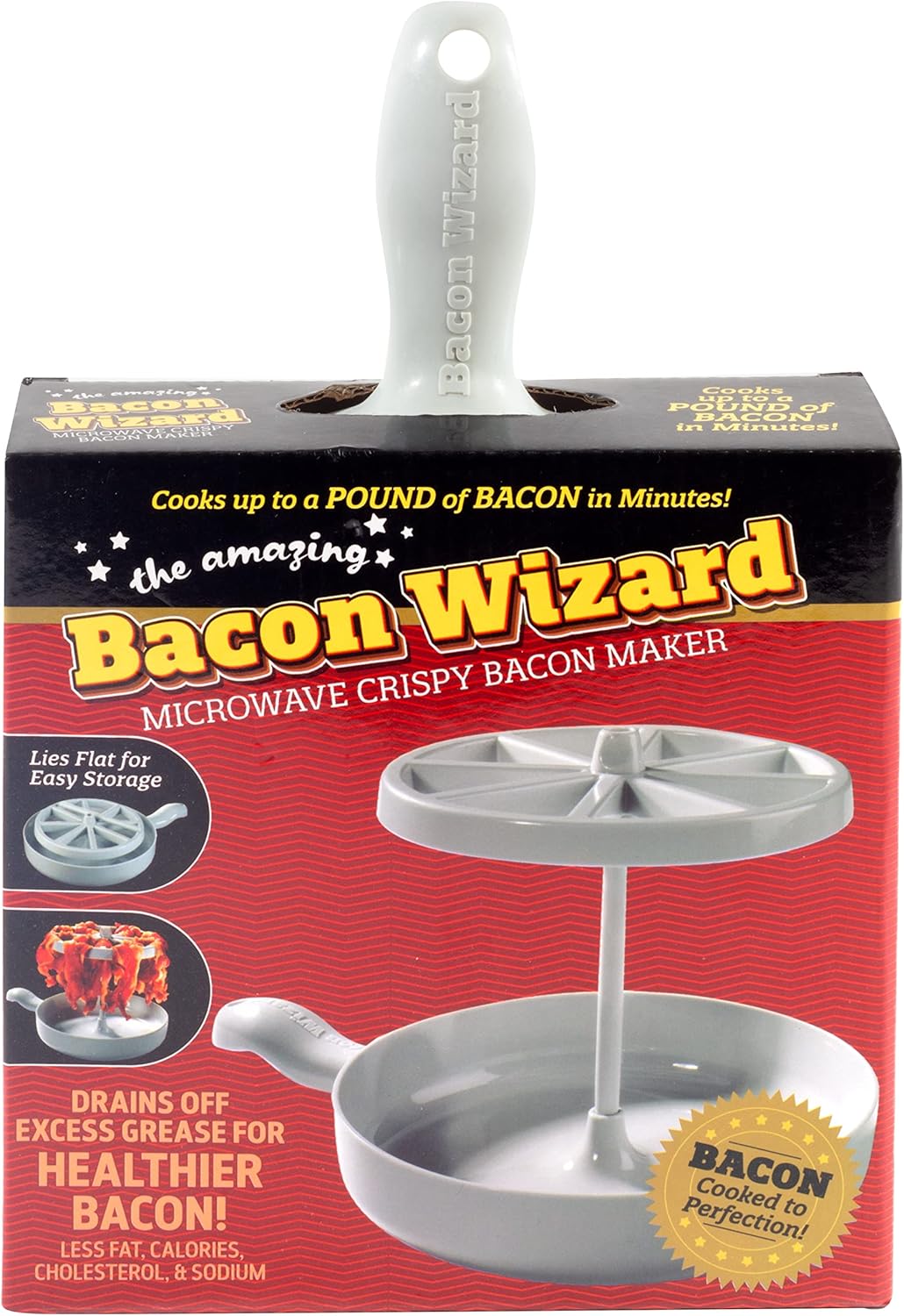 🔥Bacon Magician Mikrowellen-Bacon-Kocher