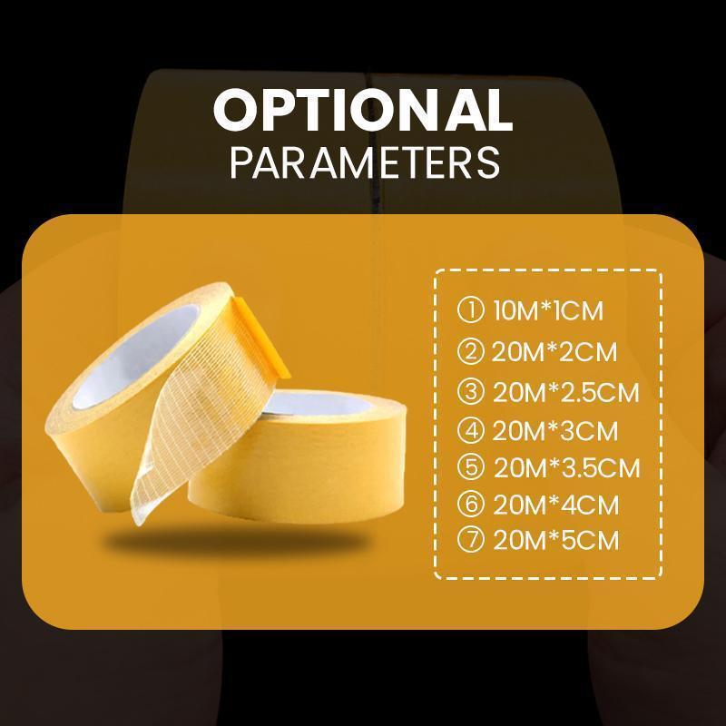 Doppelseitiges Gewebeklebeband mit hoher Klebkraft