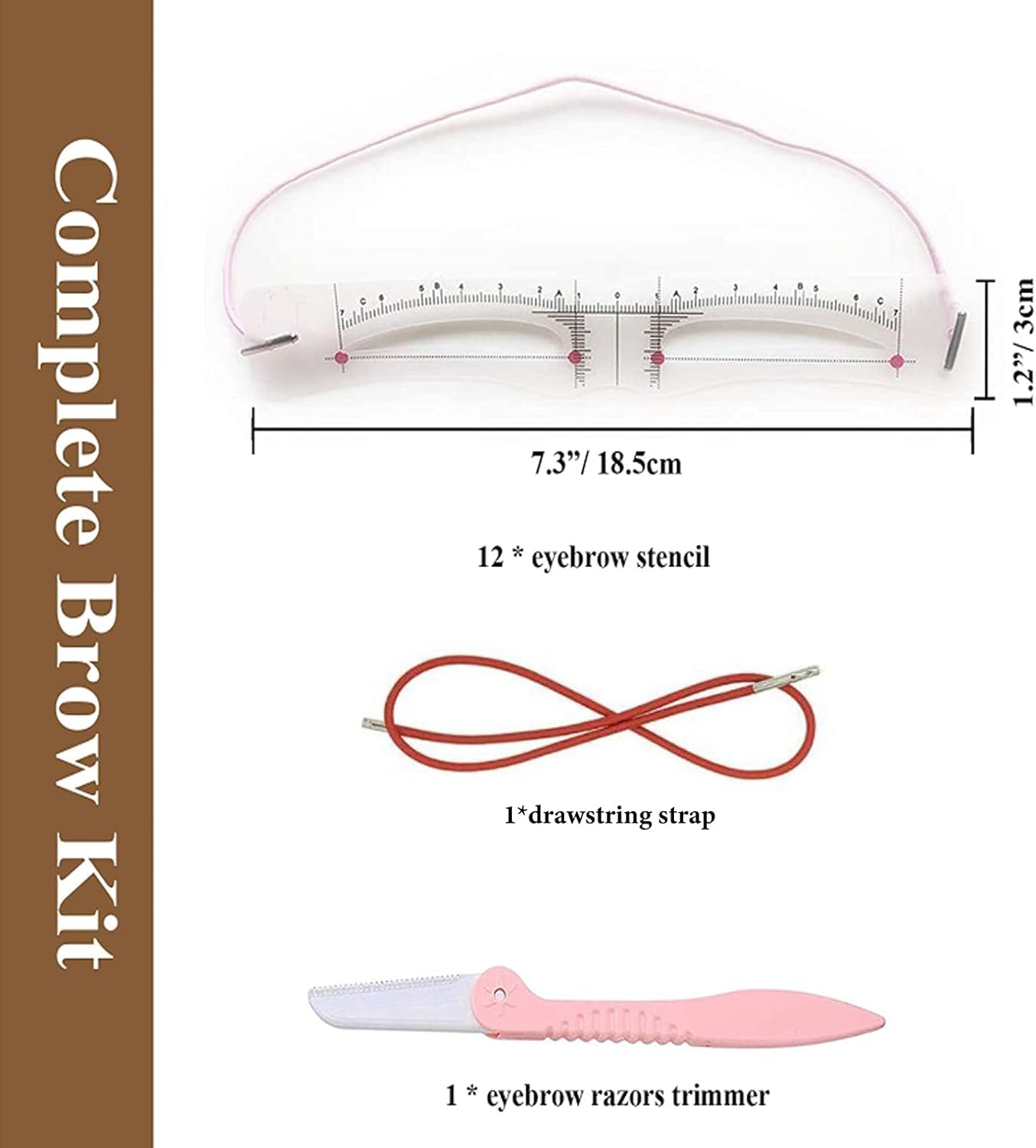 🔥2025 Neuestes🔥Brow Magic Pro - 3-Sekunden-Perfektbrauen-Set (12 Stück)