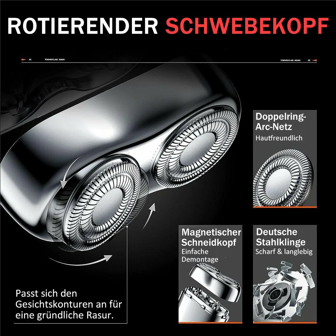 🏆 Aktion am letzten Tag!🎁2025 – Neuer Upgrade-Taschenrasierer mit USB-Mini-Rasierer für Männer