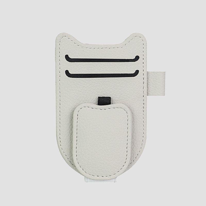 🔥Sonnenblenden-Brillenhalter für Autos – leicht zugänglich, platzsparend, vielseitig einsetzbar