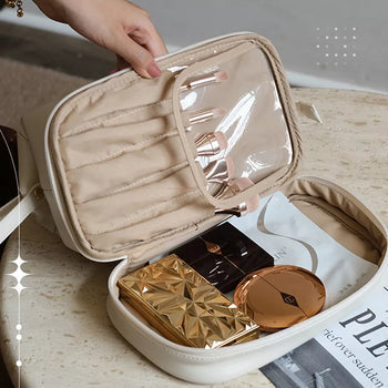 Reisekosmetiktasche mit großem Fassungsvermögen