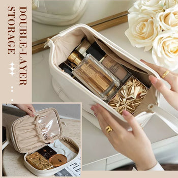 Reisekosmetiktasche mit großem Fassungsvermögen