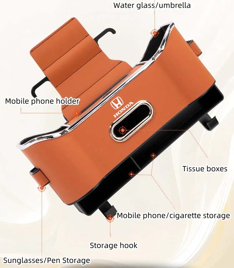 🔥Multifunktionale Aufbewahrungsbox für die Rückenlehne des Autositzes