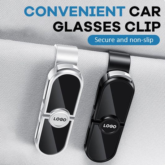 🚗 Auto-Sonnenblende Drehbarer Brillenclip
