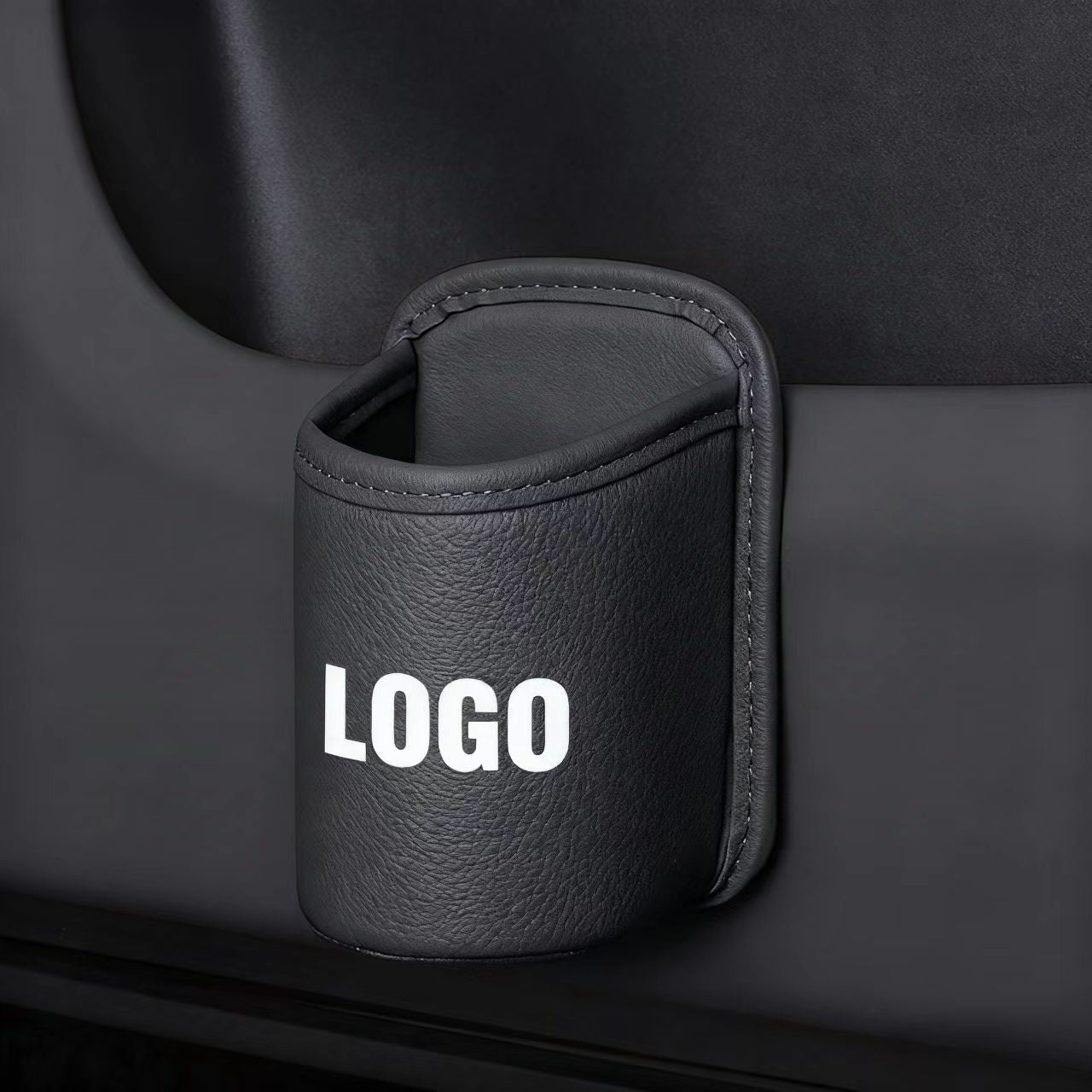 🔥Becherhülle aus Leder – einfach zu montieren, individuelles Logo erhältlich