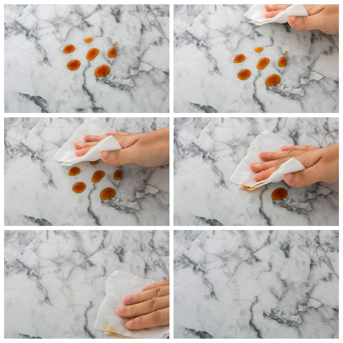 Heißer Verkauf🔥Marmorierte wasserdichte Tischdecke✨