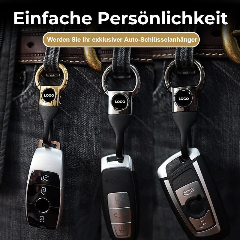 🔥Hochwertiger Auto-Schlüsselanhänger Aus Zinklegierung