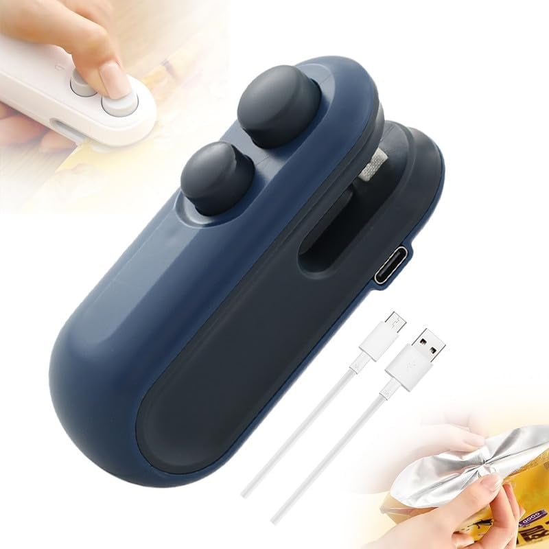 🔥Mini-Beutelverschließer mit Schneidevorrichtung und Magnet