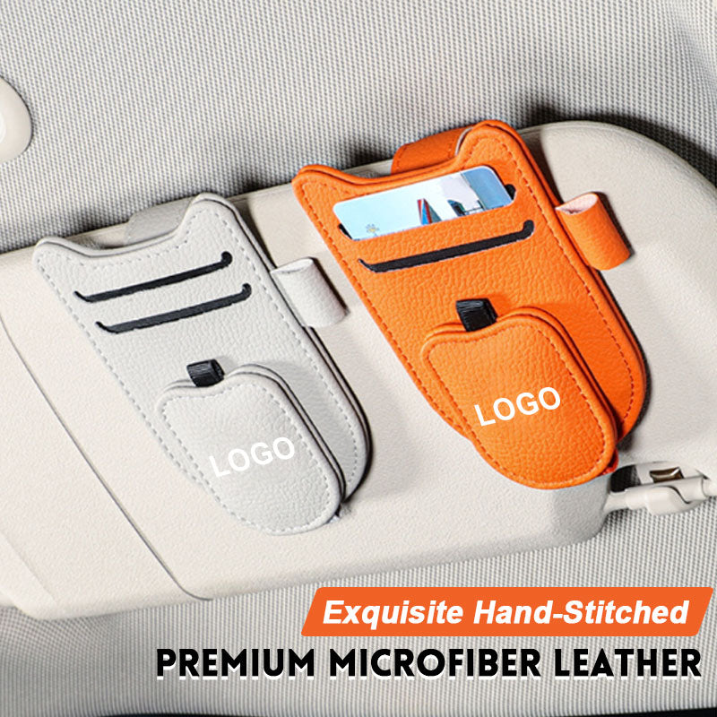 🔥Sonnenblenden-Brillenhalter für Autos – leicht zugänglich, platzsparend, vielseitig einsetzbar