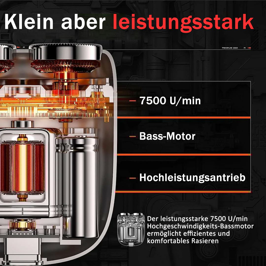 🏆 Aktion am letzten Tag!🎁2025 – Neuer Upgrade-Taschenrasierer mit USB-Mini-Rasierer für Männer