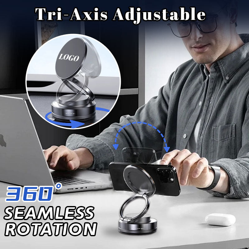 🚗✨Magnetischer Saugnapf-Telefonhalter (Auto-Logo anpassbar)