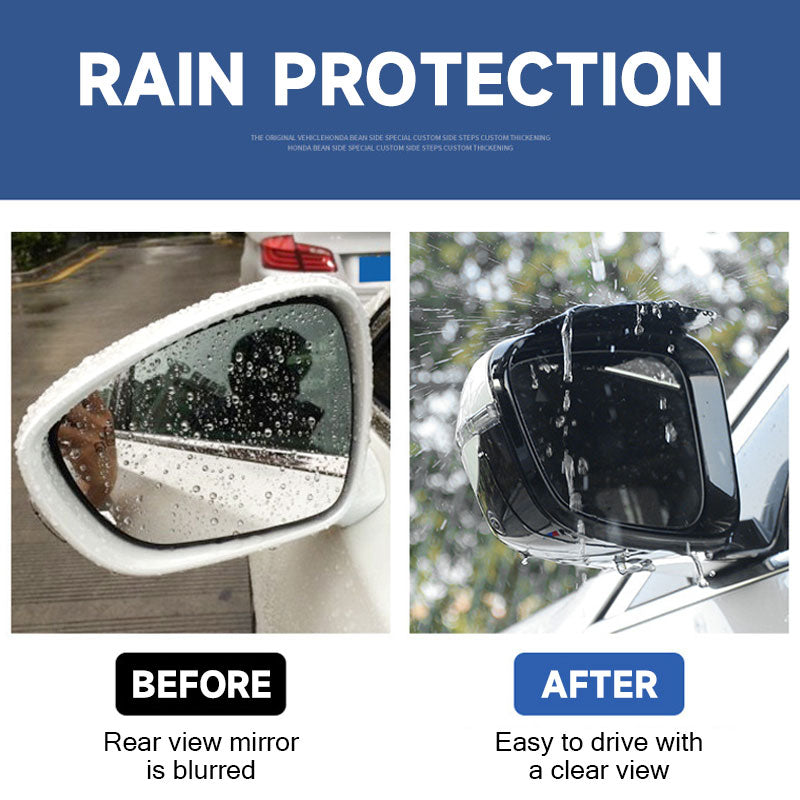 🔥Regenschutzhülle für Rückspiegel mit Carbonfaser-Textur (1 Paar)