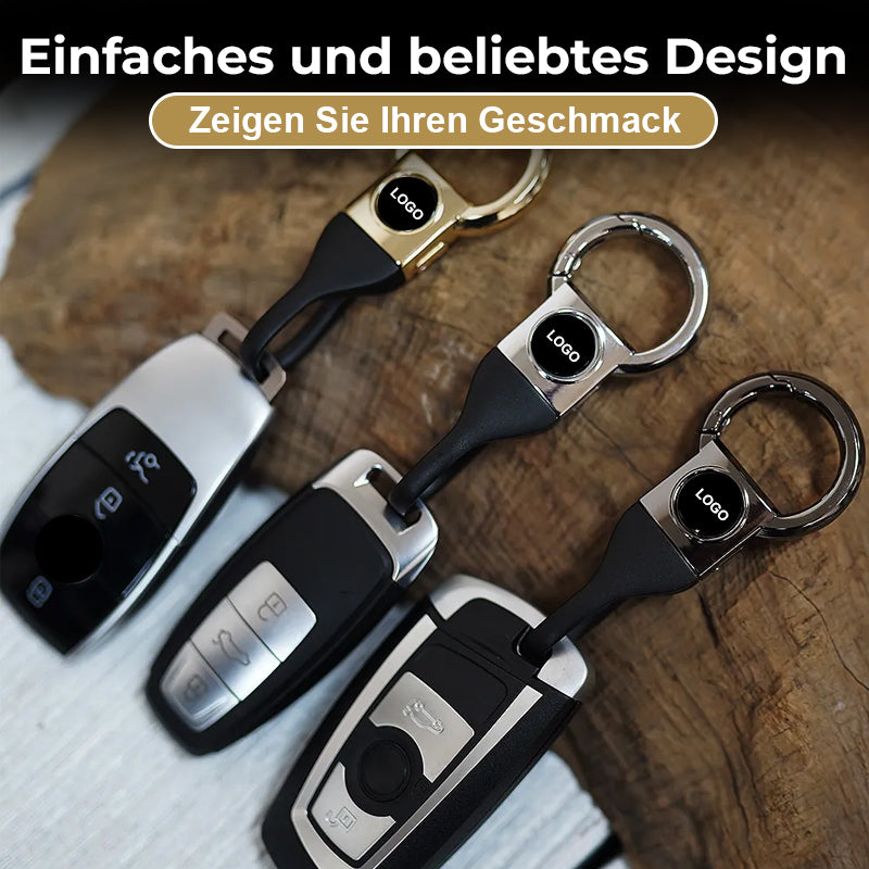 🔥Hochwertiger Auto-Schlüsselanhänger Aus Zinklegierung
