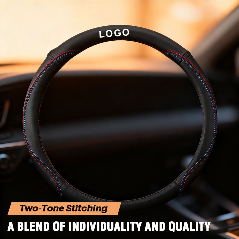 🔥Hochwertiger Lenkradbezug aus Nappaleder – komfortabel und atmungsaktiv