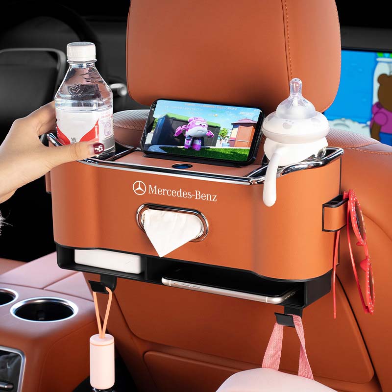 🔥Multifunktionale Aufbewahrungsbox für die Rückenlehne des Autositzes