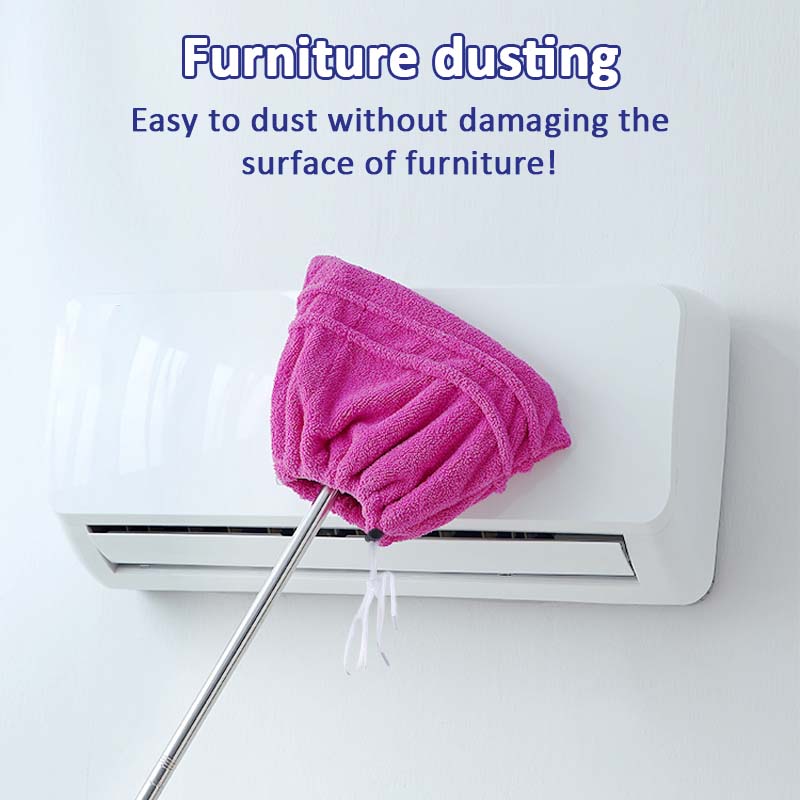 🧼 Korallenvlies-Moppkopf mit Kordelzug - beidseitig & super saugfähig💧