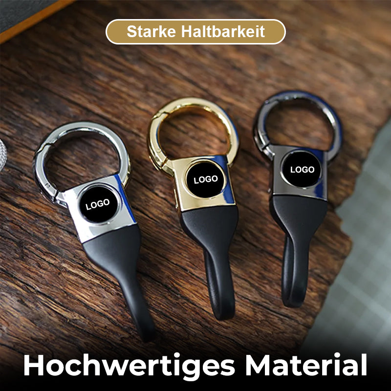 🔥Hochwertiger Auto-Schlüsselanhänger Aus Zinklegierung