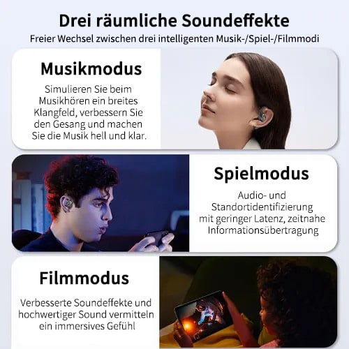 🏆AI-Übersetzung Kabellose OWS Bluetooth 5,4-Ohrhörer (kompatibel mit iOS und Android)💎