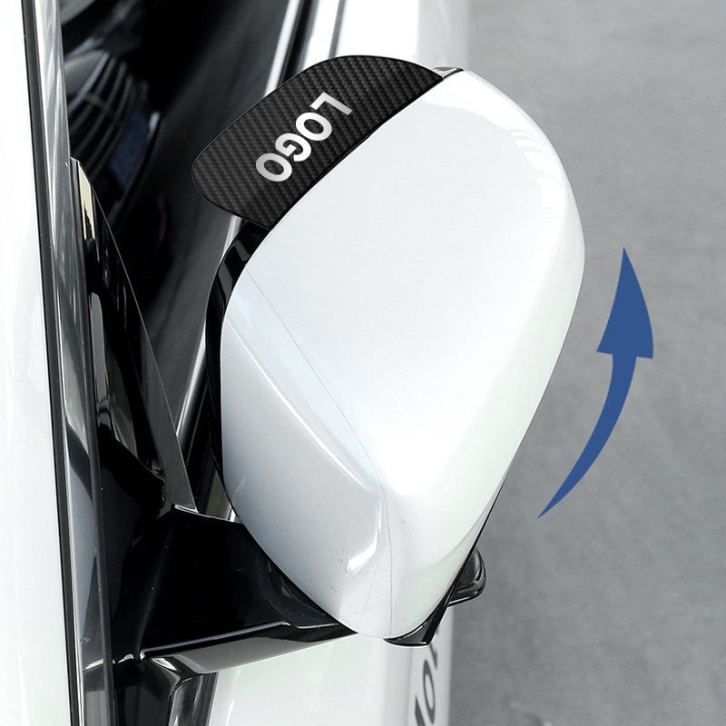 🔥Regenschutzhülle für Rückspiegel mit Carbonfaser-Textur (1 Paar)