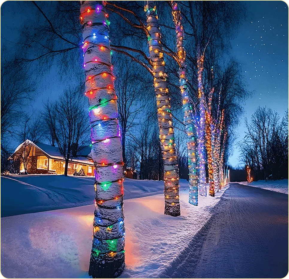 ✨💡Kupferdraht Feuerwerkskörper Lichterkette