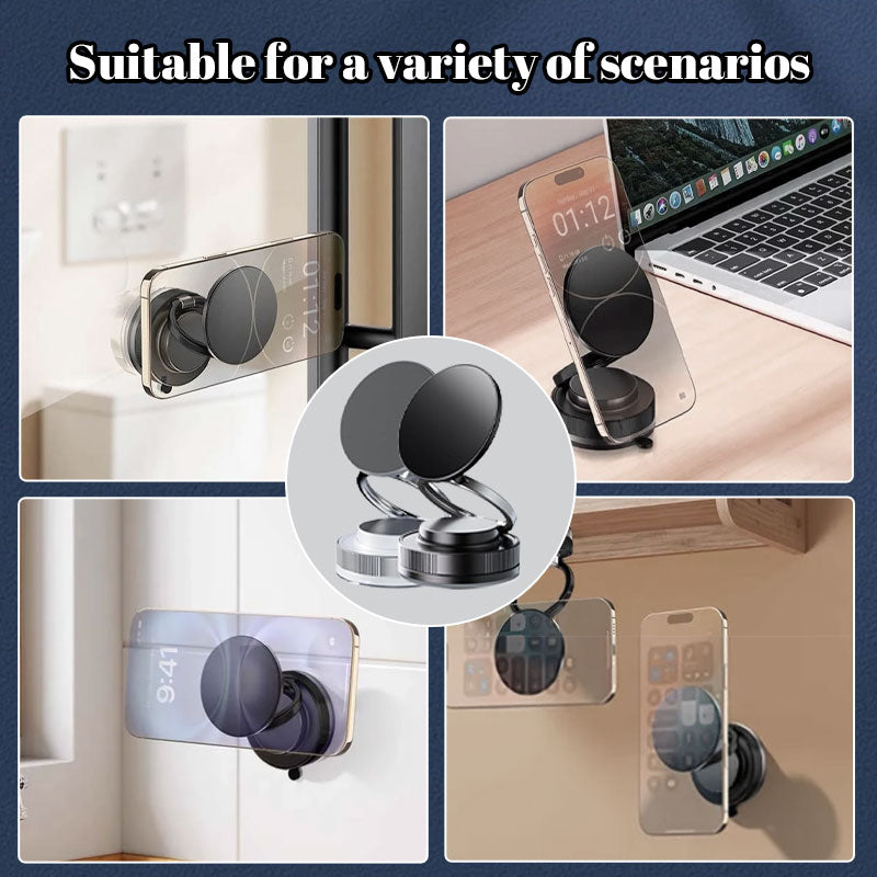 🔥Mehr kaufen, mehr sparen🔄360° verstellbarer magnetischer Vakuum-Telefonhalter📱