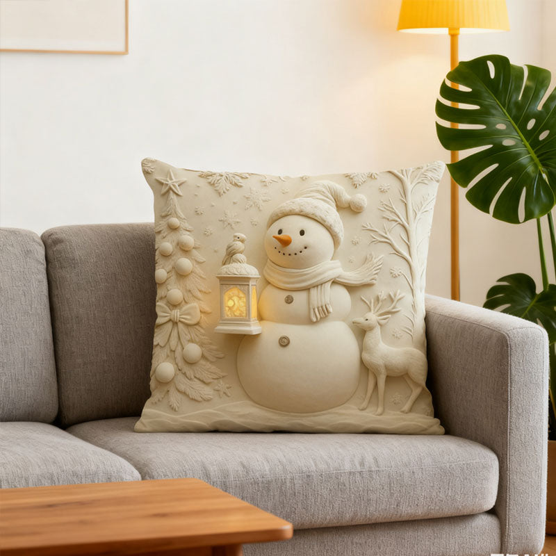 🎄Weihnachten 3D gedruckt Kopfkissenbezug✨