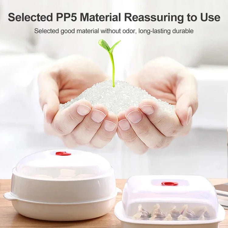 ⏳Zeitlich begrenzt 50% Rabatt⏰Mikrowellen-Dampfgarer🍲