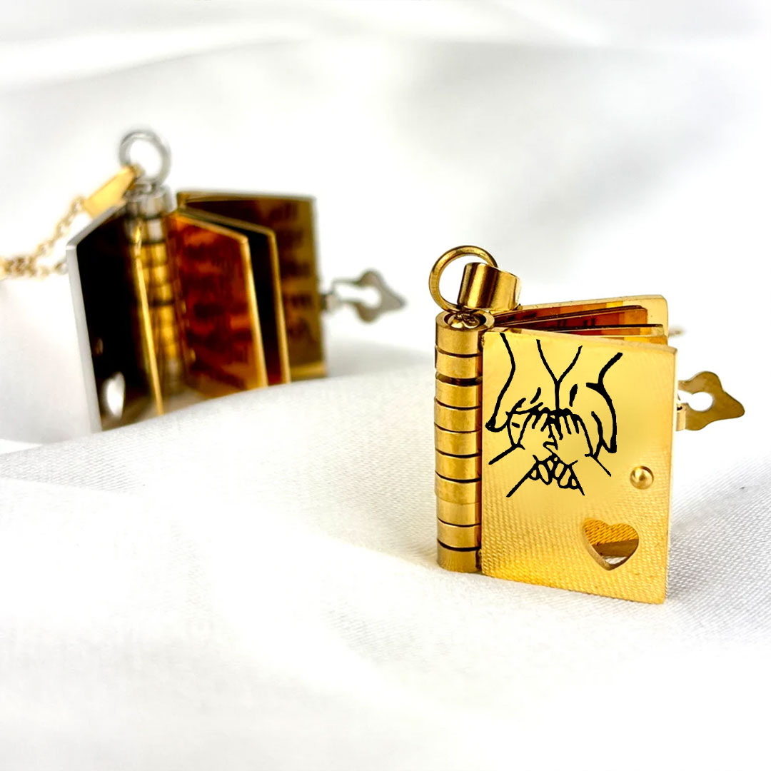 👪Geschenk für mein Kind - "Mein kleiner Stern"-Buch-Halskette