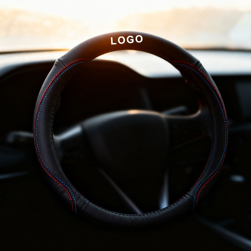🔥Hochwertiger Lenkradbezug aus Nappaleder – komfortabel und atmungsaktiv