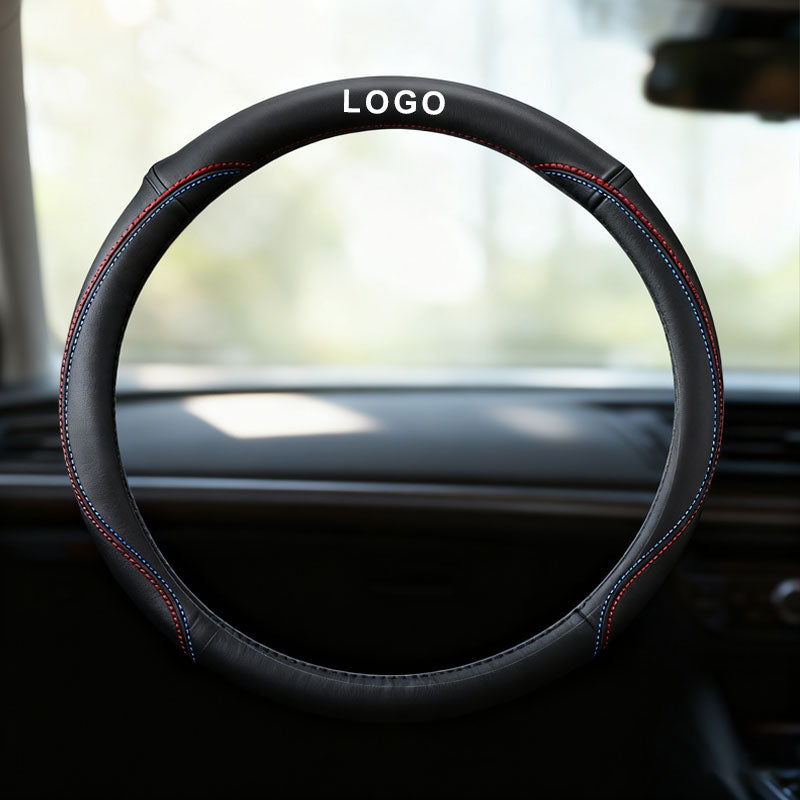 🔥Hochwertiger Lenkradbezug aus Nappaleder – komfortabel und atmungsaktiv