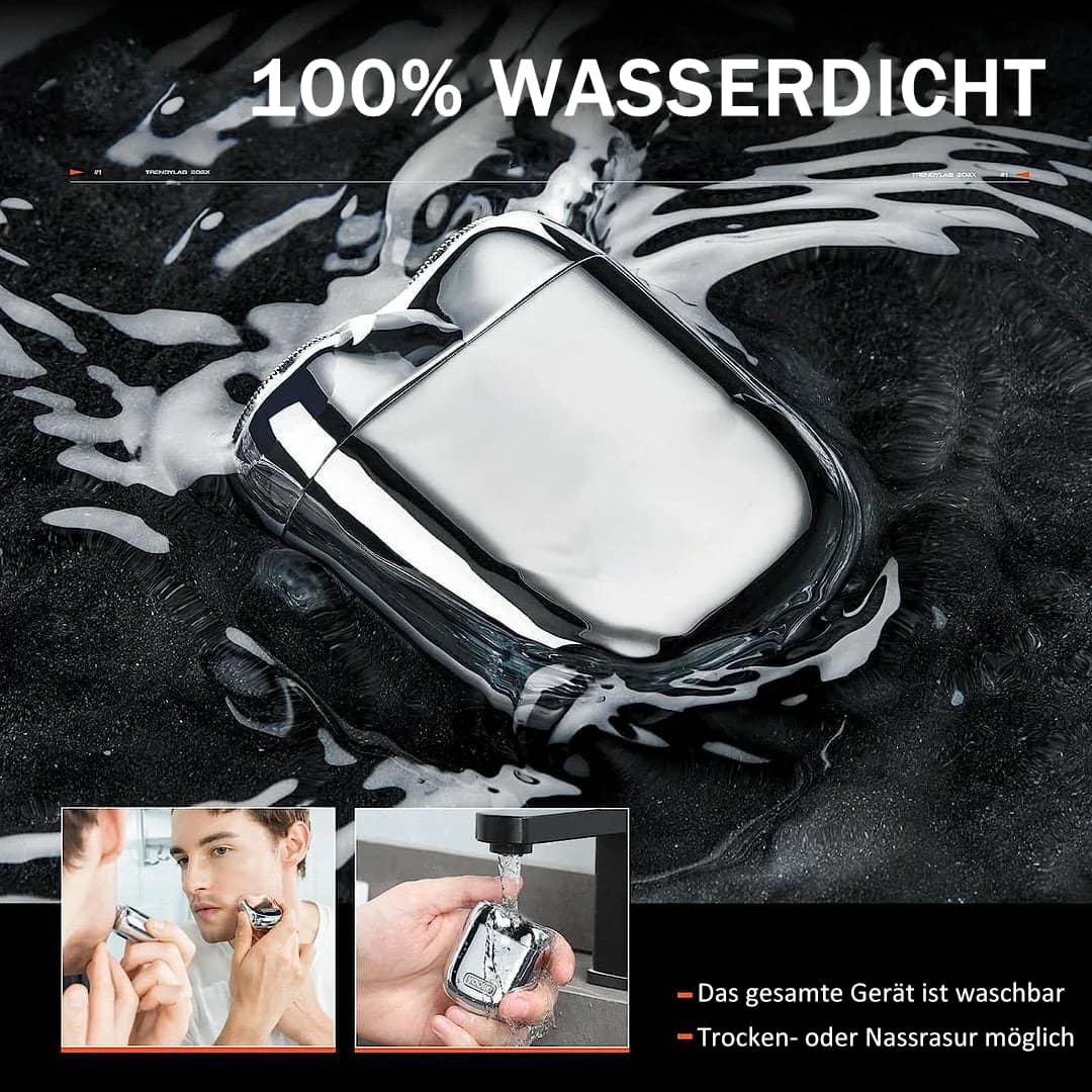 🏆 Aktion am letzten Tag!🎁2025 – Neuer Upgrade-Taschenrasierer mit USB-Mini-Rasierer für Männer