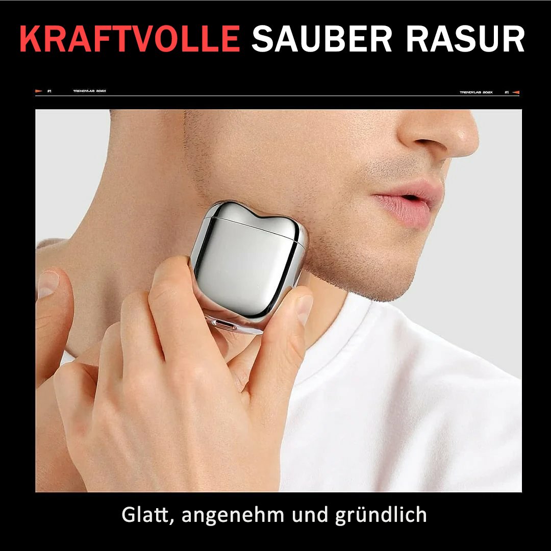 🏆 Aktion am letzten Tag!🎁2025 – Neuer Upgrade-Taschenrasierer mit USB-Mini-Rasierer für Männer
