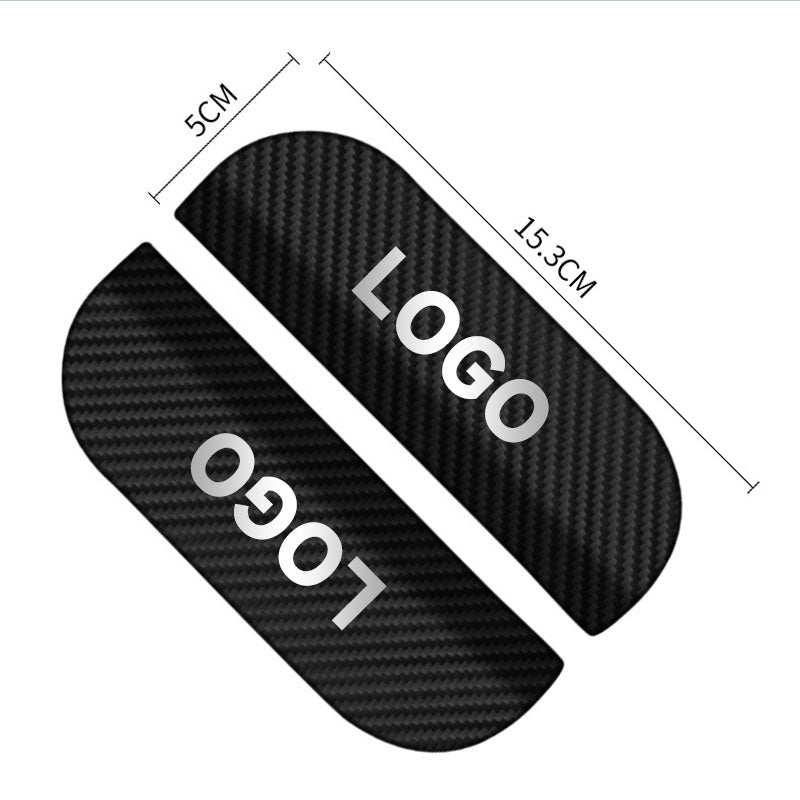 🔥Regenschutzhülle für Rückspiegel mit Carbonfaser-Textur (1 Paar)