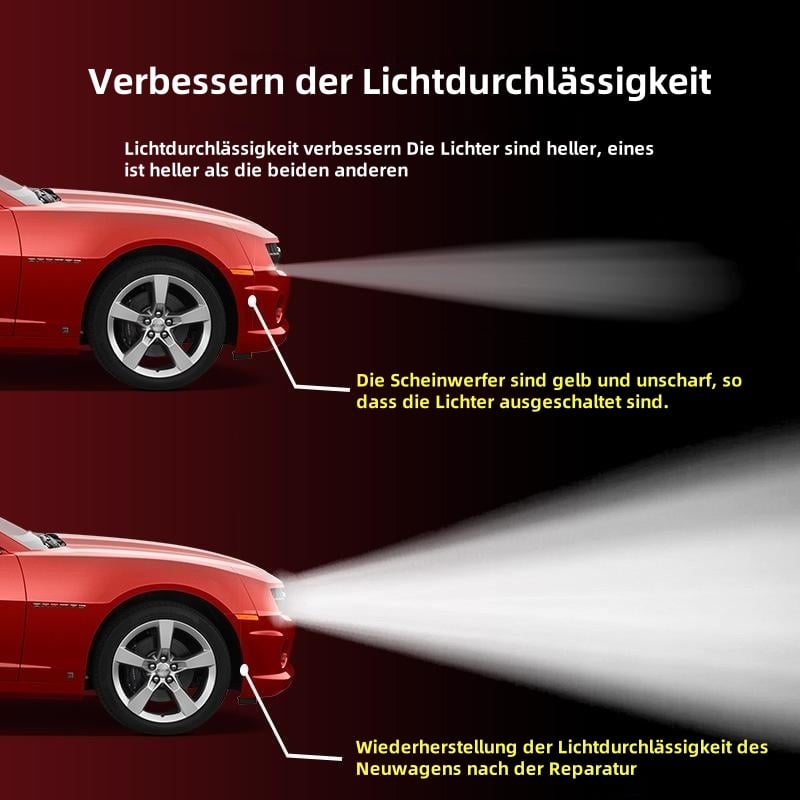 🔥🚘Reparaturflüssigkeit zur Aufhellung von Autoscheinwerfern (180 ml)✨