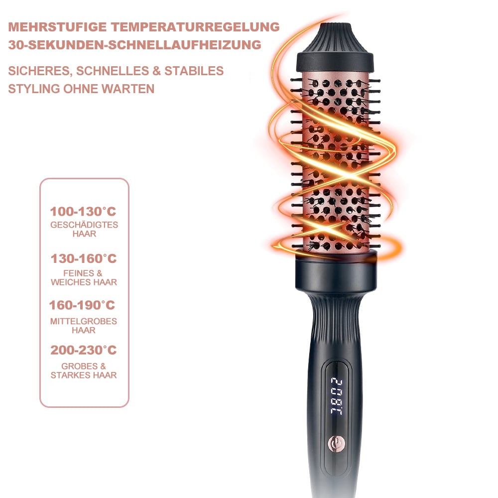 ✨ LCD-Lockenstab und Haarglätter mit Doppelfunktion💇‍♀️ (Europäischer Standard)