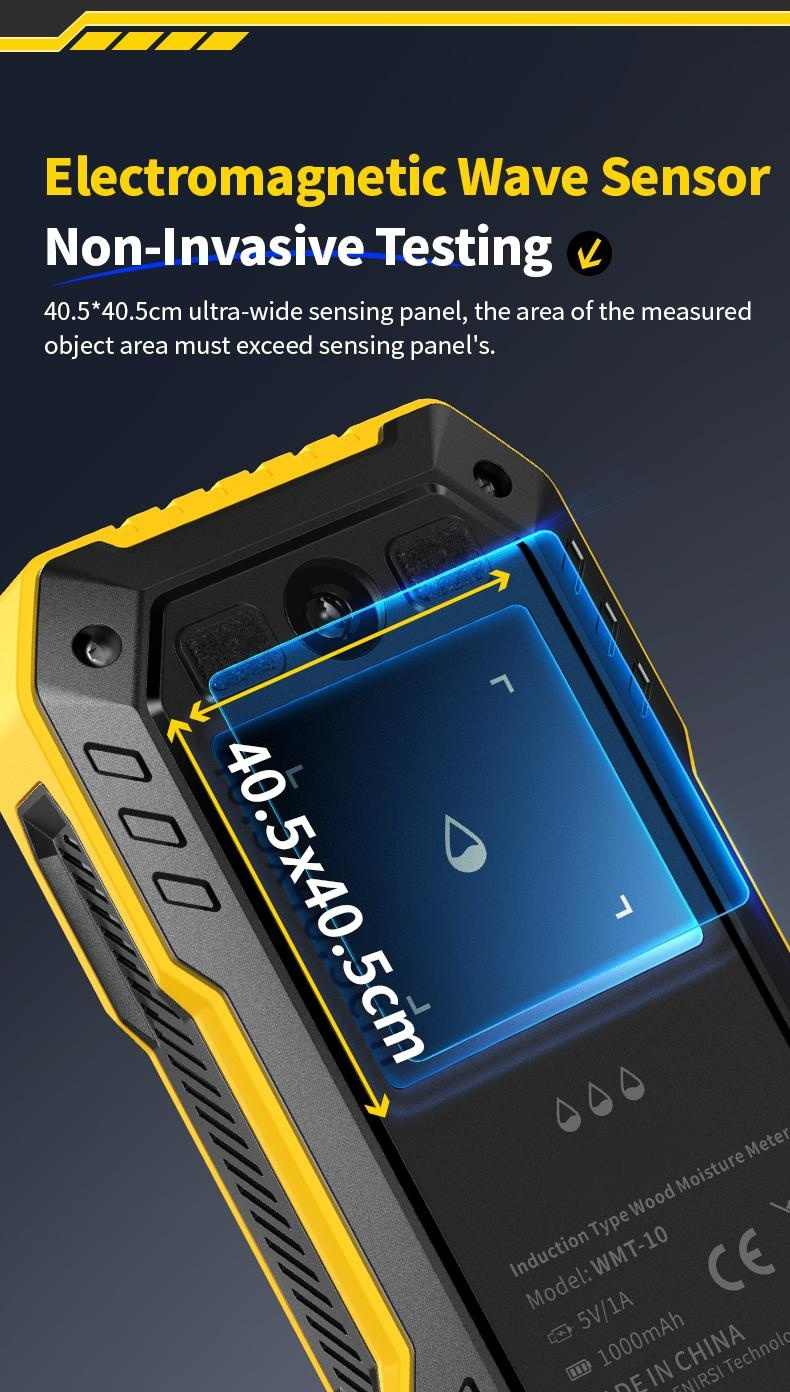 WMT-10 Wiederaufladbares Holzfeuchtemessgerät💦