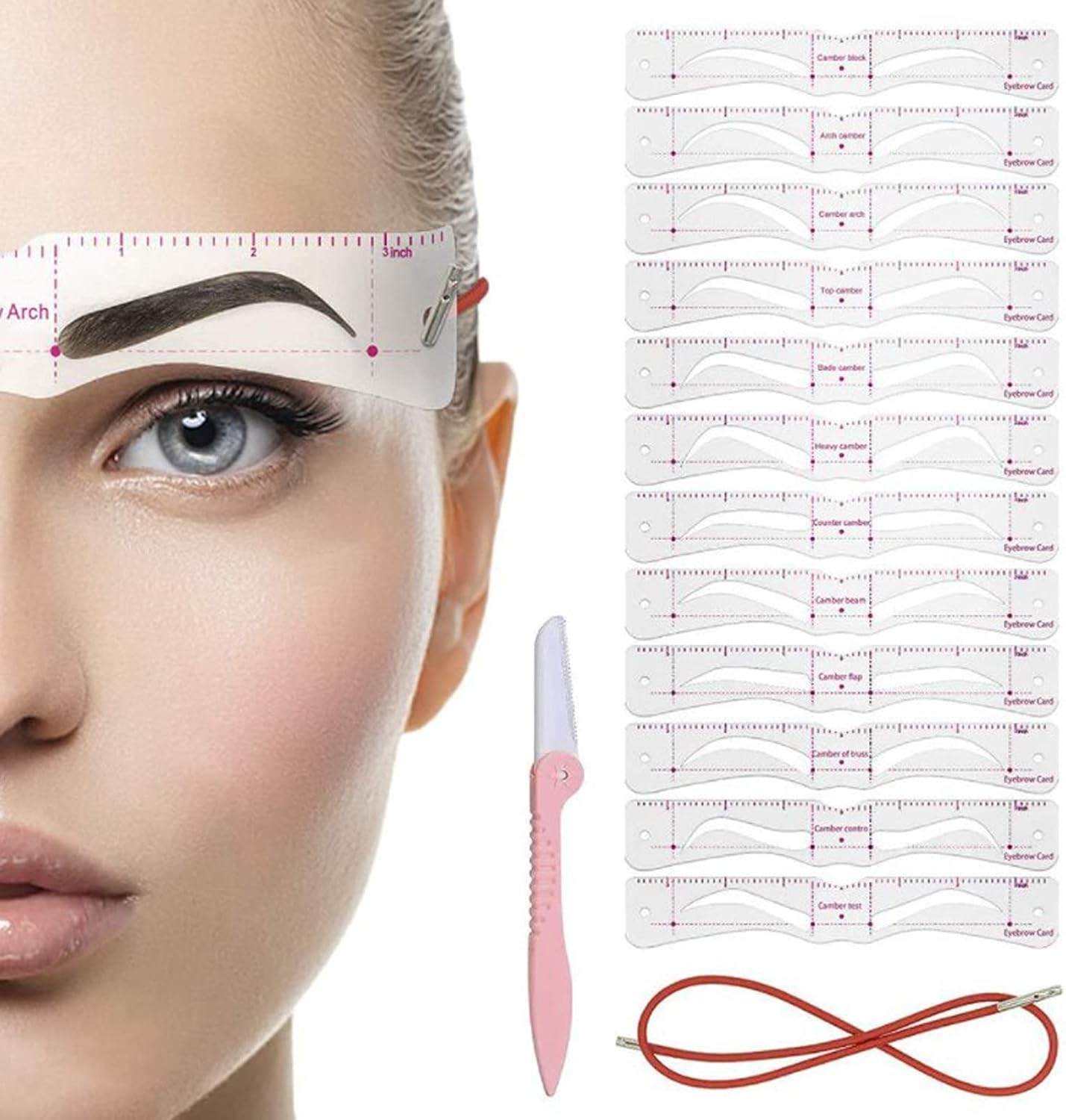 🔥2025 Neuestes🔥Brow Magic Pro - 3-Sekunden-Perfektbrauen-Set (12 Stück)