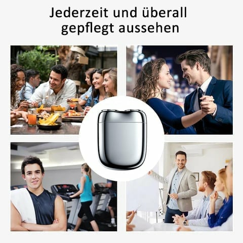 🏆 Aktion am letzten Tag!🎁2025 – Neuer Upgrade-Taschenrasierer mit USB-Mini-Rasierer für Männer