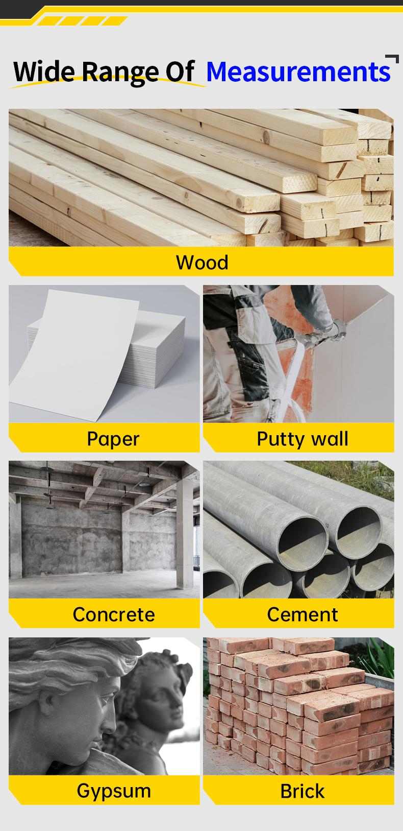 WMT-10 Wiederaufladbares Holzfeuchtemessgerät💦