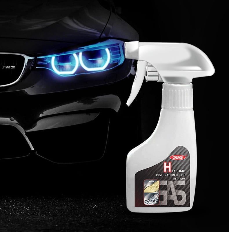 🔥🚘Reparaturflüssigkeit zur Aufhellung von Autoscheinwerfern (180 ml)✨