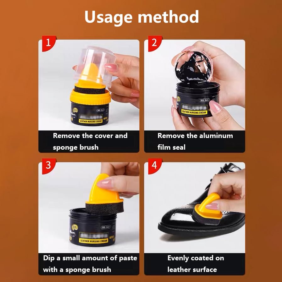 【Kaufen  1 gratis 1🔥】Lederreparatur-Creme Flüssig-Schuhcreme