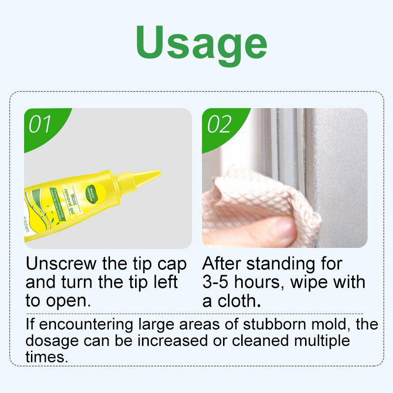 🔥Gel zur Entfernung hartnäckiger Schimmelpilze