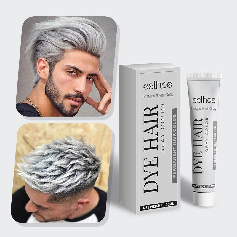 🏆Letzter Tag Rabatt -50%🎁2 in 1 natürliche Essenzextrakt graue Haarfarbe