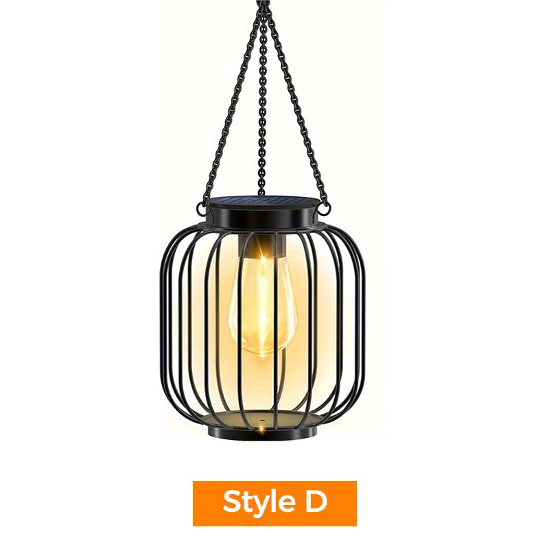 Solar Hängelampe für Garten & Terrasse – Wetterfeste Metall-Laterne für Stimmungsvolle Außenbeleuchtung