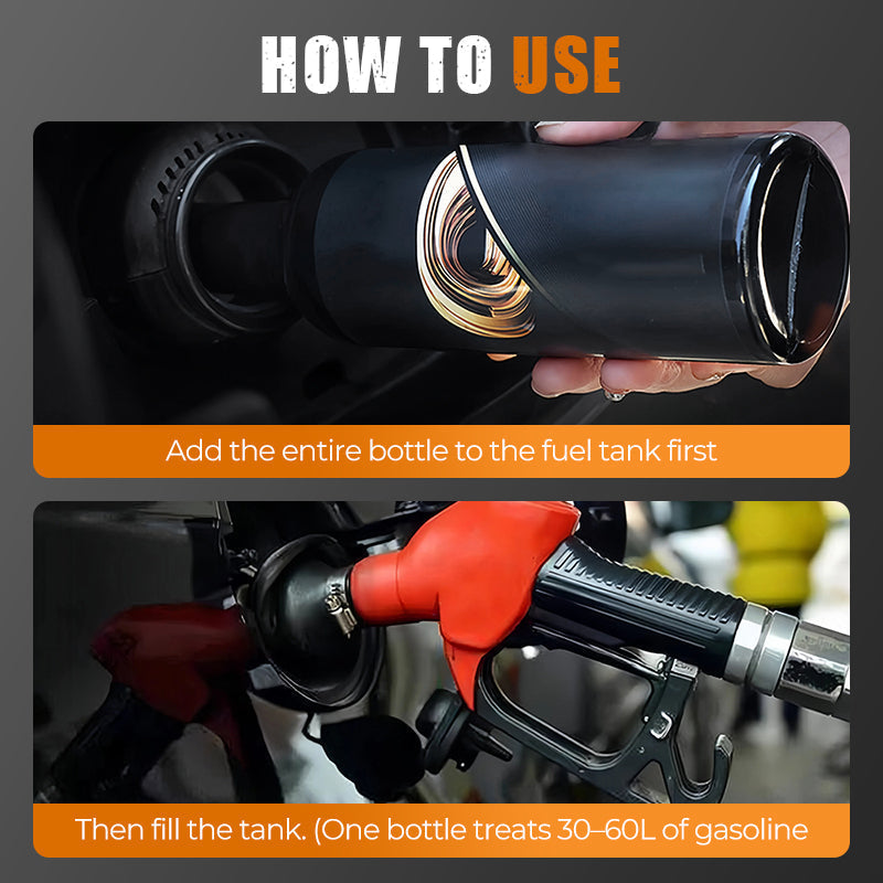 🔥Kraftstoffsystem- und Katalysatorreinigerflasch💨