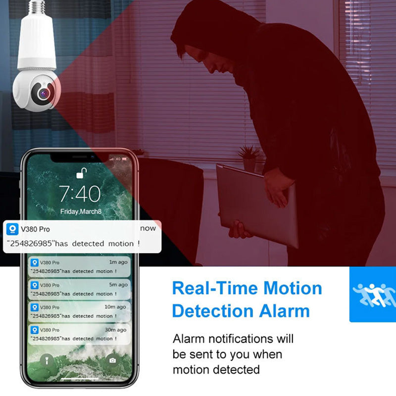 🤖 Intelligente WLAN-Überwachungskamera mit integrierter Beleuchtung 💫