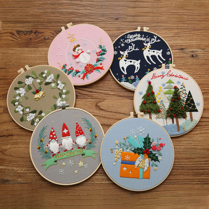 🔥Weihnachts-Stickerei DIY-Set💫