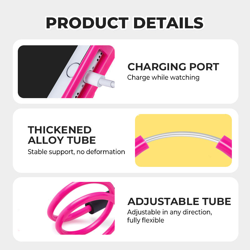 Verstellbarer Nacken-Handyhalter