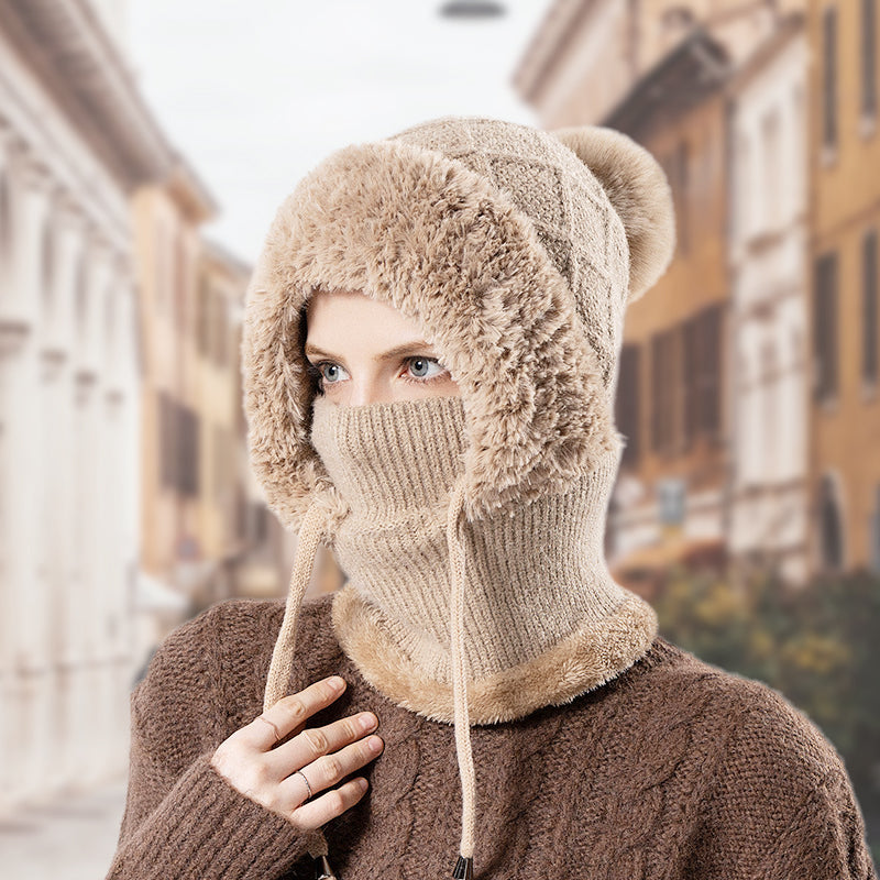 🔥💖 3-in-1-Winter-Sturmhaube für Damen